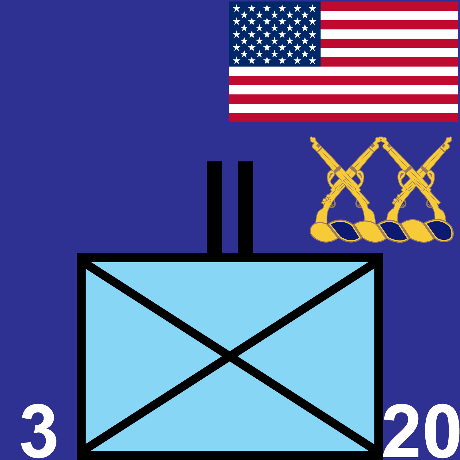 3d Battalion, 20th Infantry Regiment icon